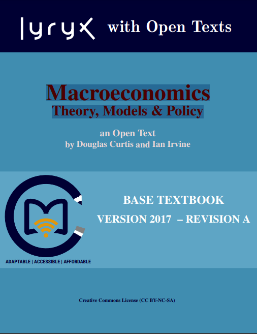 Cover of Macroeconomics Theory, Models & Policy