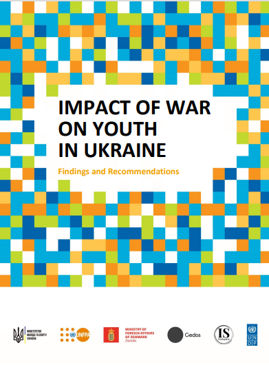 Cover of IMPACT OF WAR  ON YOUTH  IN UKRAINE Findings and Recommendations